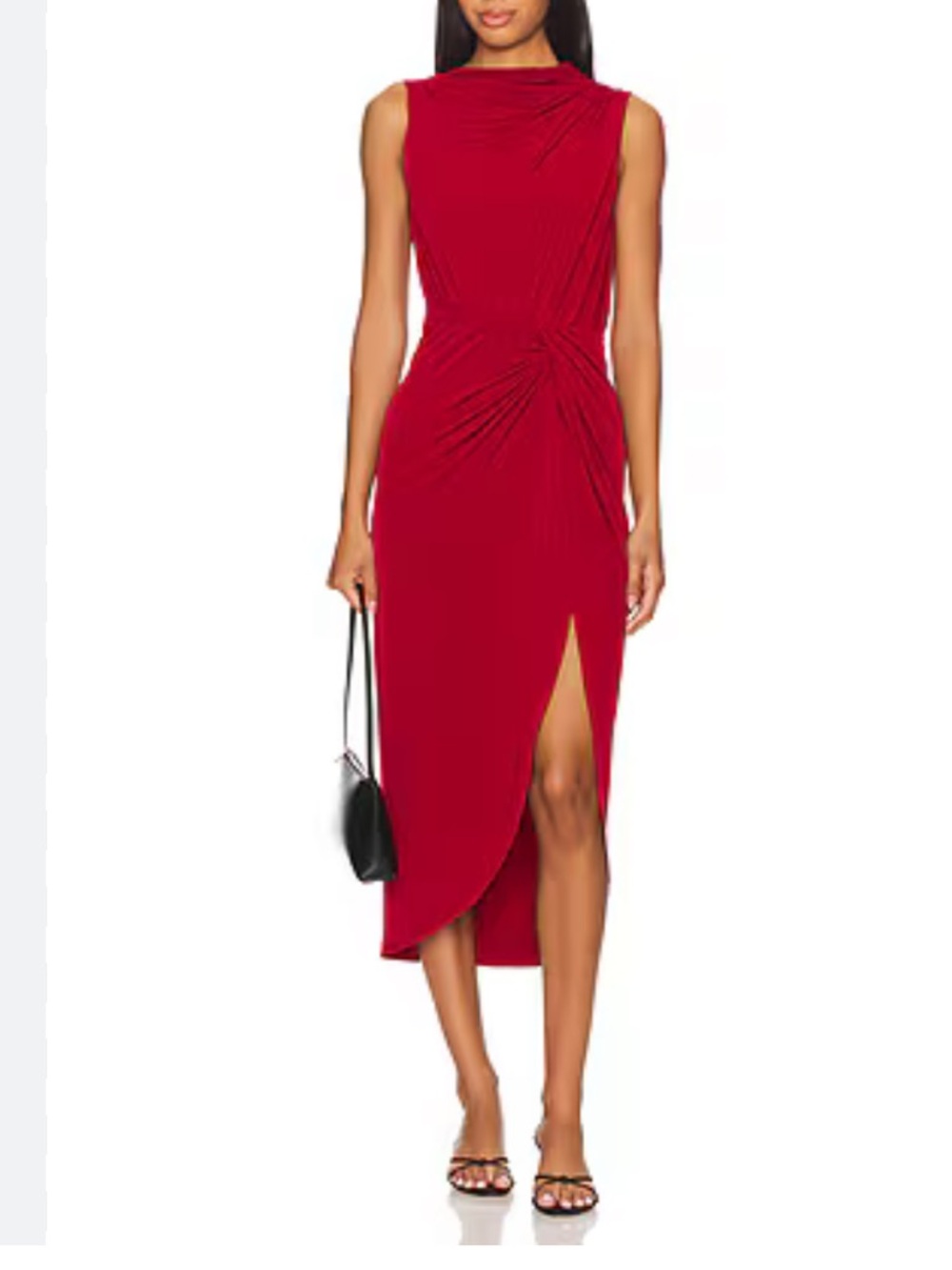 NWT Yumi Kim Montreal Knit Dress Red Wine Size XS